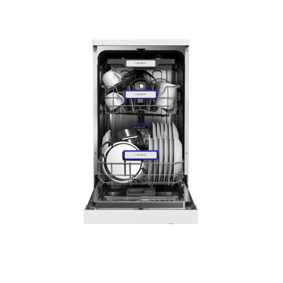 Съдомиялна машина Crown DWC4603EW , 11 комплекта, E