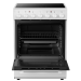 Готварска печка (ток) Crown CEC60M8W , Бял , Керамични