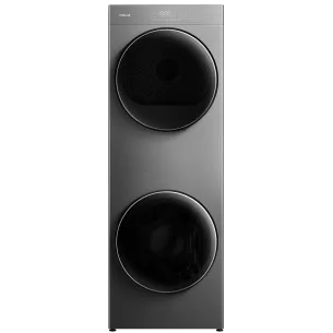 Пералня със сушилня Finlux ComboWash FWT9080GR , 1200 об./мин., 8 kg, 9.00 kg, A , E , Inox