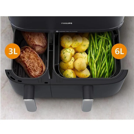 Уред за здравословно готвене Philips NA552/00 AirFryer