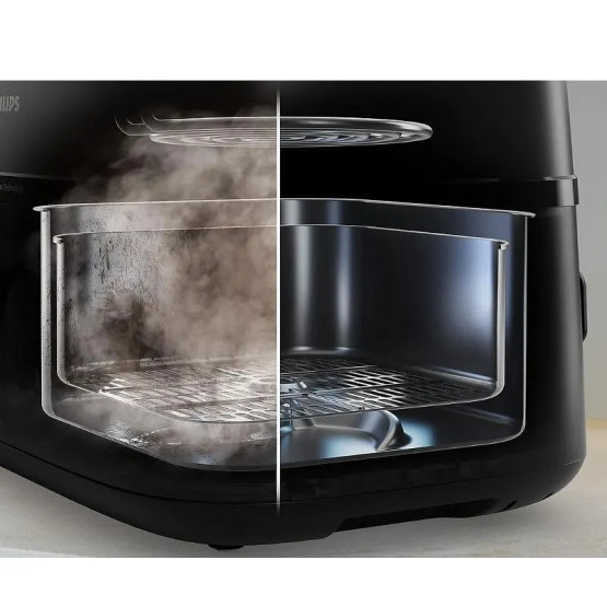 Уред за здравословно готвене Philips NA552/00 AirFryer