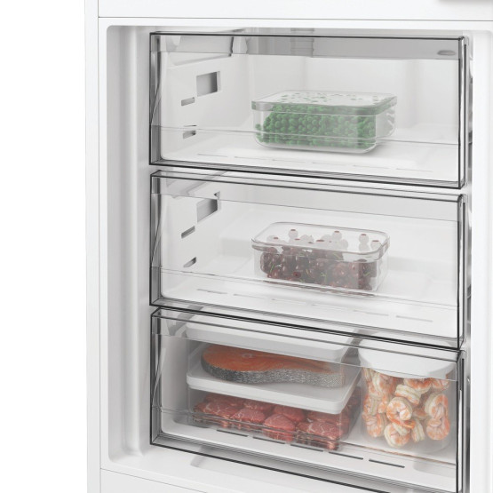 Вграден хладилник с фризер Whirlpool WHK2 5322 B4E , 300 l, E , No Frost , Да