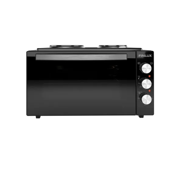 Готварска печка (мини) Finlux FMC-4545BS , 2 ток , Черен