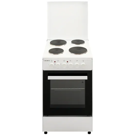 Готварска печка (ток) Crown CHP-5060W*** , 4 ток , Бял