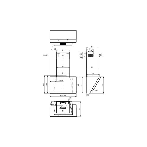 Вграден абсорбатор Gorenje WHI649EXBG