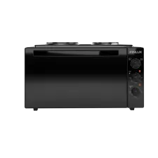 Готварска печка (мини) Finlux FMC-4555GL , 2 ток , Черен