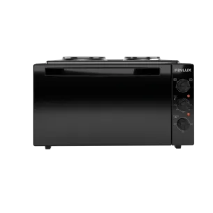 Готварска печка (мини) Finlux FMC-4555GL , 2 ток , Черен