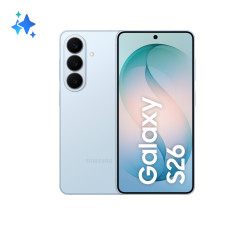 Смартфон Samsung GALAXY S26+ 256GB SKY BLUE SM-S947BLBD , 12 GB, 256 GB