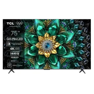 Телевизор TCL 75Q6C , 189 см, 3840x2160 UHD-4K , 75 inch, Android , Mini LED , Smart TV