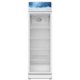Хладилна витрина Crown SC300WH , 300 l, B , Бял