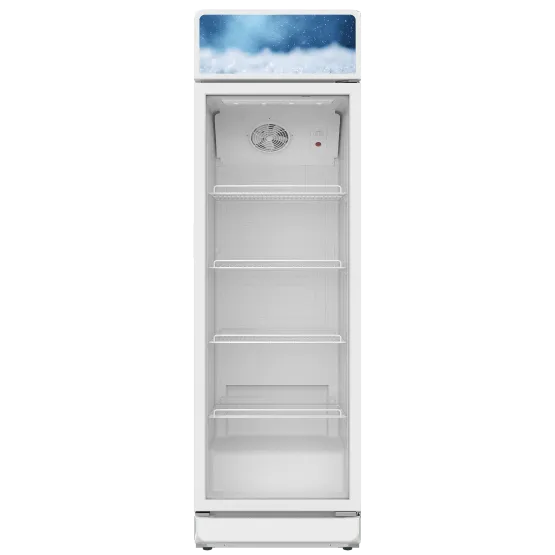 Хладилна витрина Crown SC300WH , 300 l, B , Бял