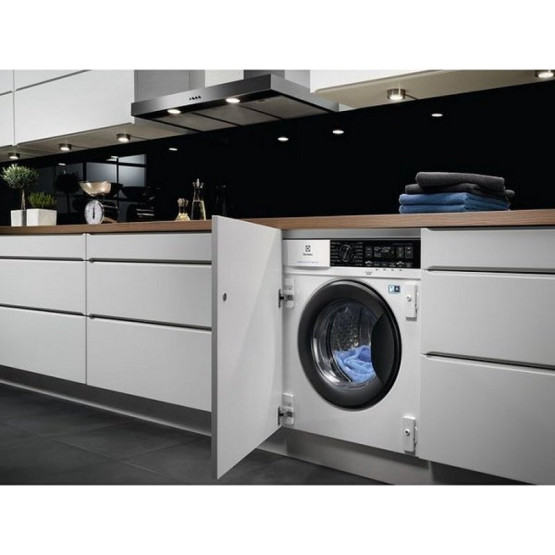 Вградена пералня със сушилня Electrolux EW7W368SI , 1600 об./мин., 4 kg, 8.00 kg, D , E , Бял