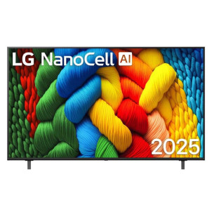 Телевизор LG 65NANO80A3B , LED , 65 inch, 164 см, 3840x2160 UHD-4K , Smart TV , Web Os