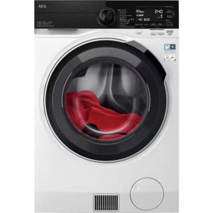 Пералня със сушилня AEG LWR98165NXE , 10.00 kg, 1600 об./мин., 6 kg, B , Бял